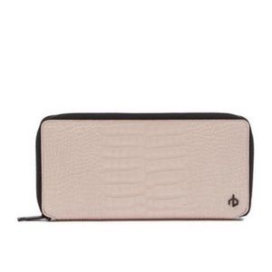NWOT Rag & Bone Croc Zip Around Leather Wallet